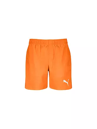 PUMA | Pantaloncini da bagno da ragazzo di media lunghezza | orange
